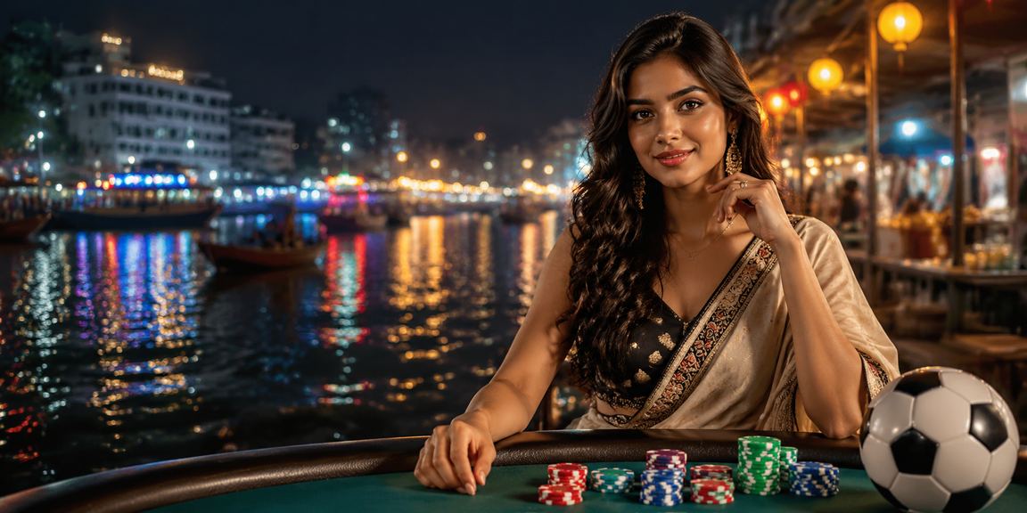 নারায়ণগঞ্জের নাইট মার্কেটে ফুটবল বেটিং উপভোগ