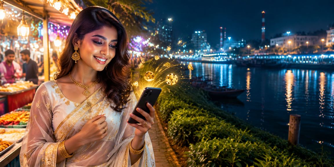 নারায়ণগঞ্জে শাড়ি পরা ব্যবহারকারী মোবাইল ক্যাসিনো ও লটারিতে অংশ নিচ্ছেন